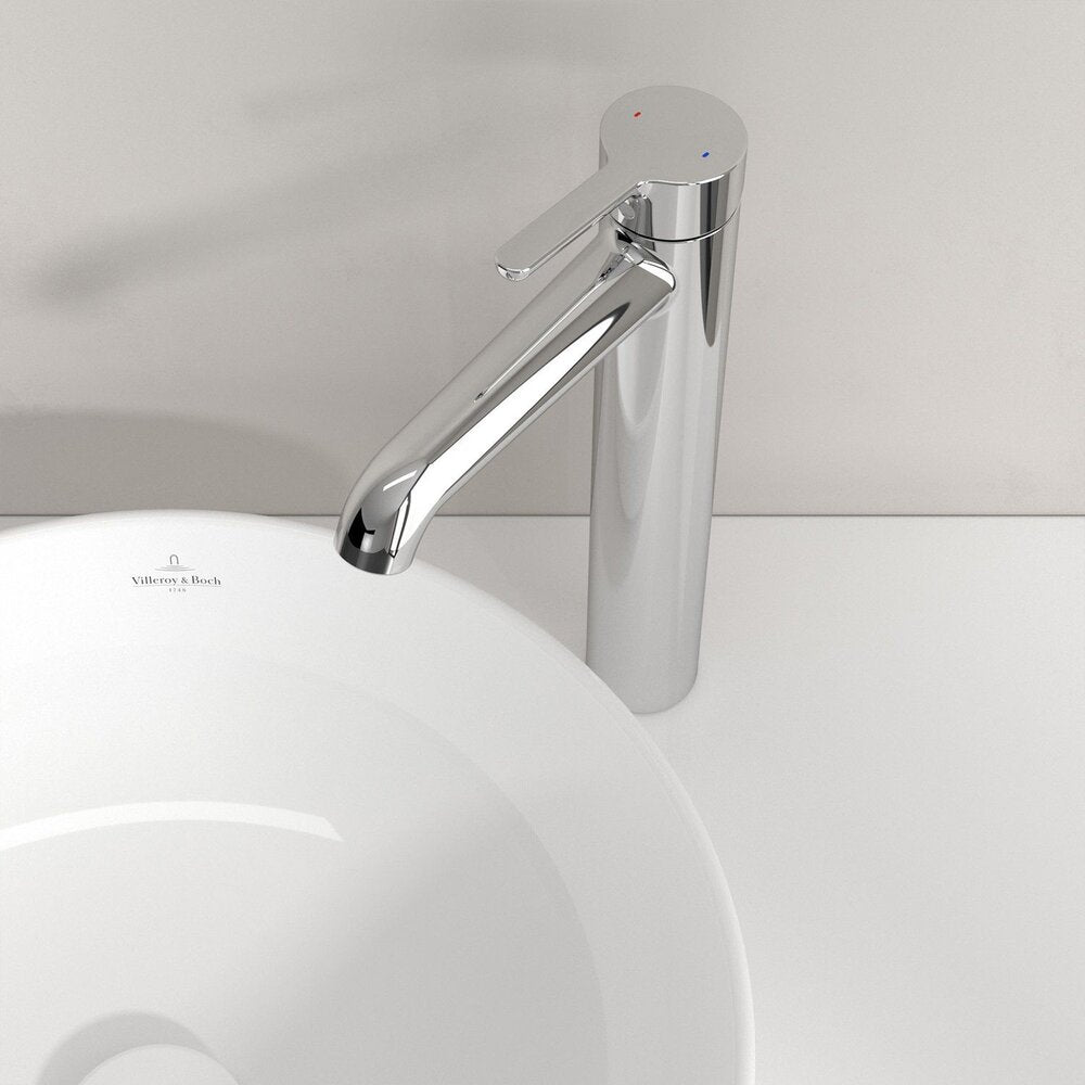 Висока смесителна батерия Villeroy&Boch Skyla с един лост, хром