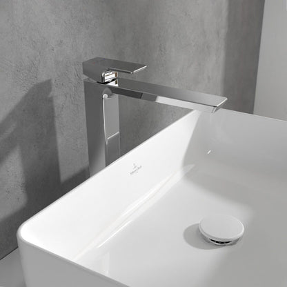 Висок смесител за мивка Villeroy&Boch Subway 3.0 с един лост хром