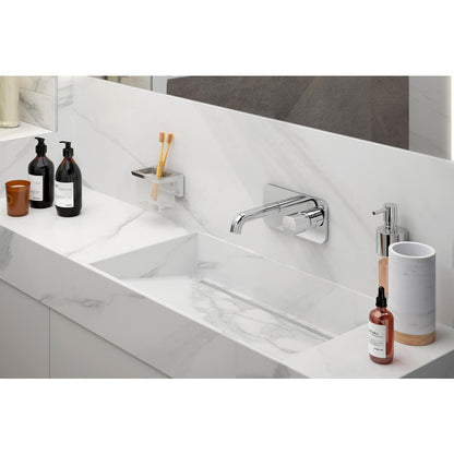 Built-in Washbasin Mixer FDesign Meandro Glossy Chrome with Concealed Body