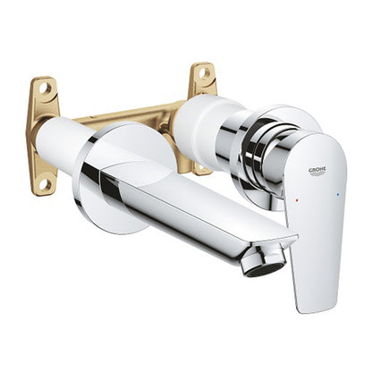 Grohe BauEdge Built-in Basin Mixer Chrome with Built-in Body Included