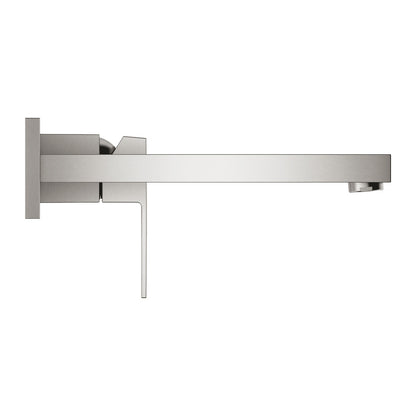 Смесител за умивалник Grohe Eurocube M хром мат Supersteel без вградена част.