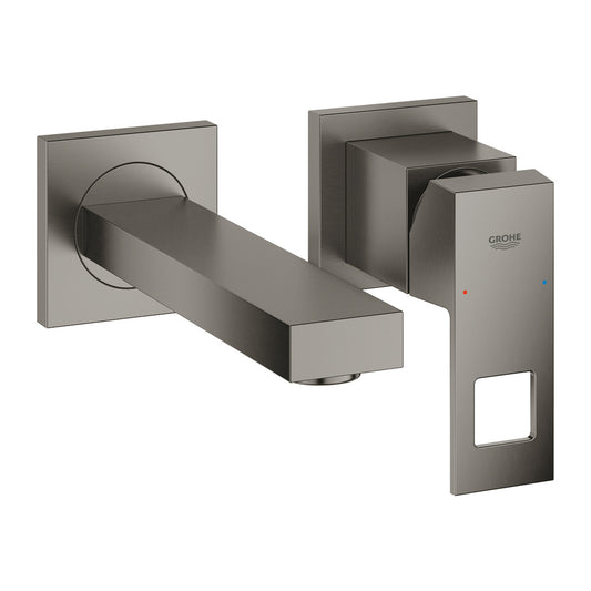 Вградена батерия за мивка Grohe Eurocube S антрацит мат, Hard Graphite без вградена част