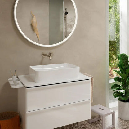 Вградена батерия за мивка Hansgrohe Tecturis S EcoSmart+ хром 22.5 cm без вградена част