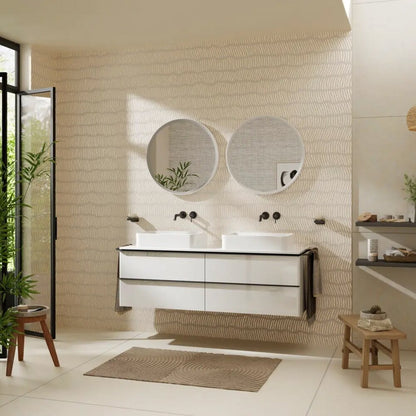 Вградена батерия за мивка Hansgrohe Tecturis S EcoSmart+ матово черно 22.5 cm без вградена част
