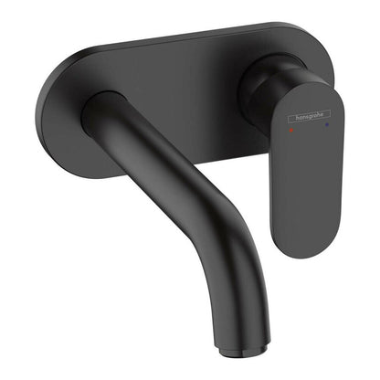Вградена смесителна батерия Hansgrohe Vernis Blend 20.7 см черен мат без вградена част