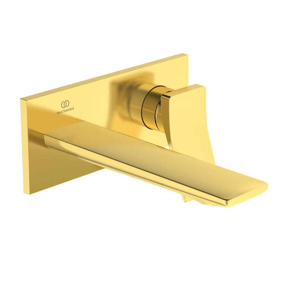 Built-in Basin Mixer Ideal Standard Atelier Conca 180 Brushed Gold without Concealed Body