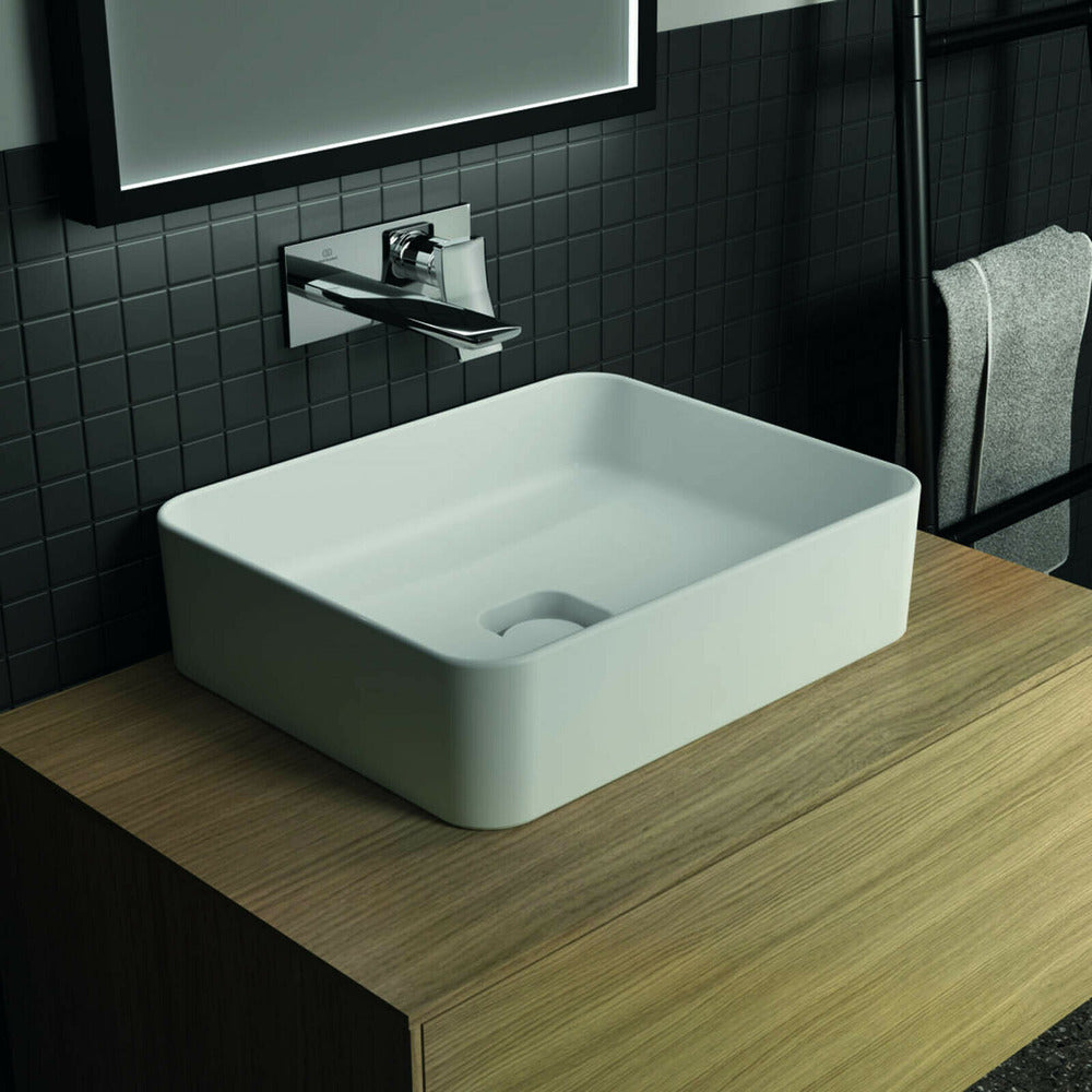 Built-in Basin Mixer Ideal Standard Atelier Conca 180 Brushed Gold without Concealed Body