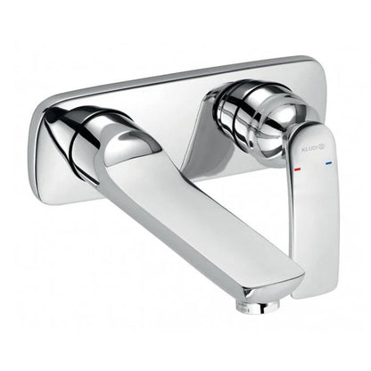 Kludi Balance Chrome Wall-Mounted Basin Mixer
