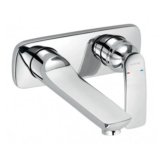 Kludi Balance Chrome Wall-Mounted Basin Mixer