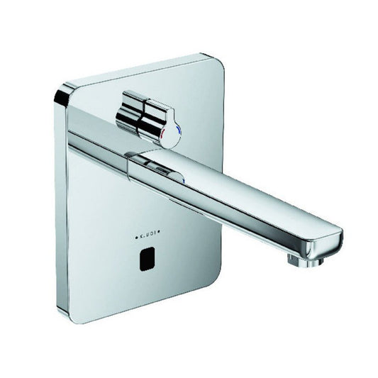 Kludi Zenta Chrome Electronic Wall-Mounted Basin Mixer