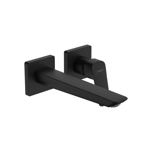 Built-In Sink Faucet Matte Black Hansgrohe Logis