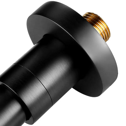 Rea Lungo Built-in Basin Mixer in Matte Black