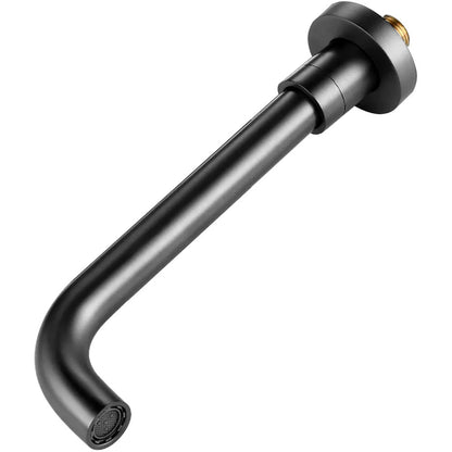 Rea Lungo Built-in Basin Mixer in Matte Black