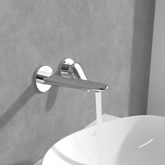 Вградена смесителна батерия Villeroy&Boch Antao с един лост, хром гланц, с вграден корпус