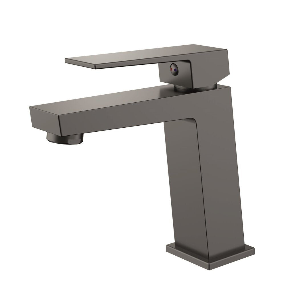 Батерия за мивка Inter Ceramic Elinor с един лост сив мат Gun Gray