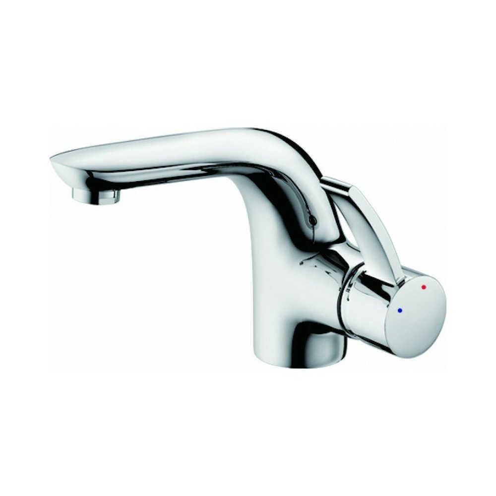 Батерия за мивка Inter Ceramic Tiana, монокомандна, хром гланц