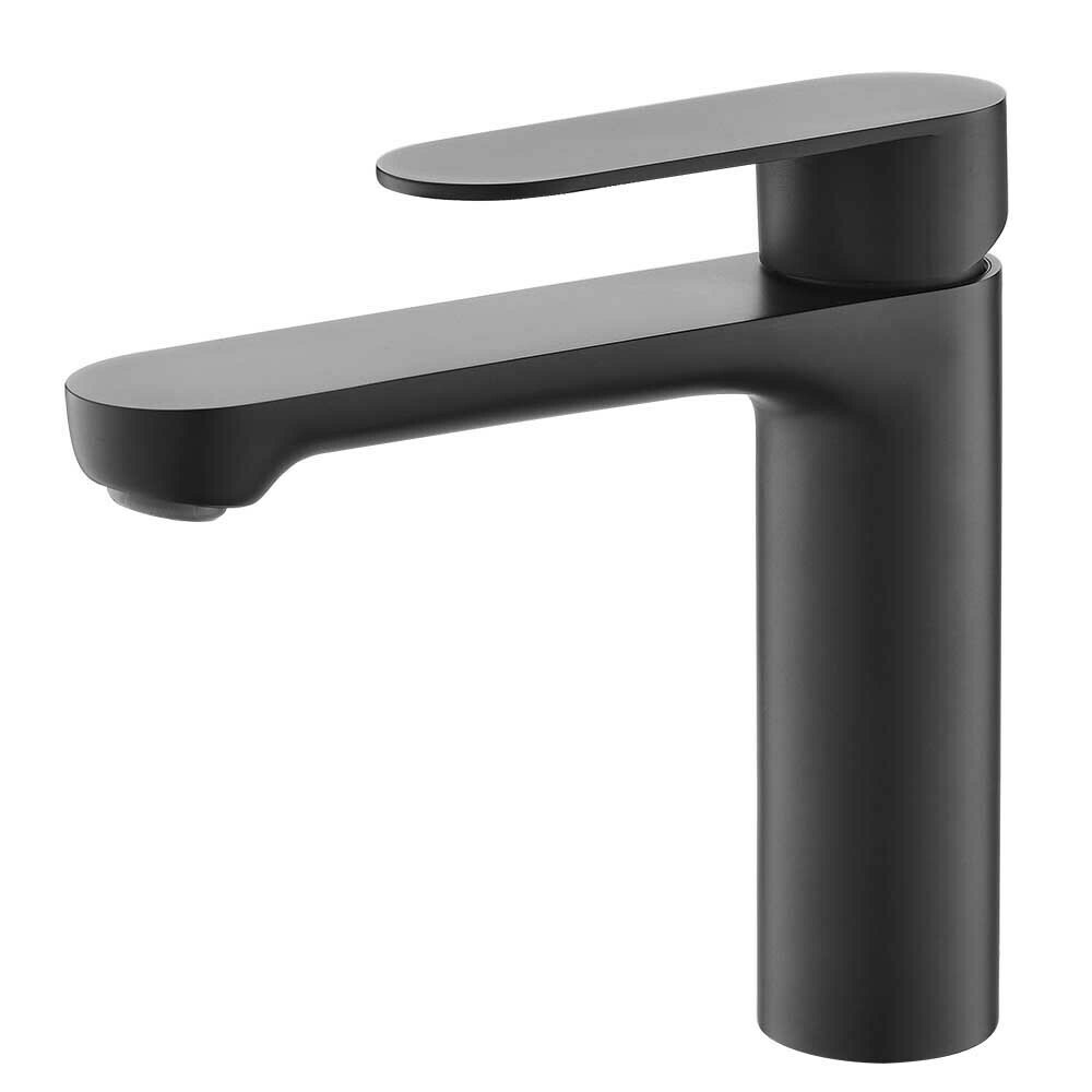 Inter Ceramic Torino Single-Handle Sink Faucet Matte Black
