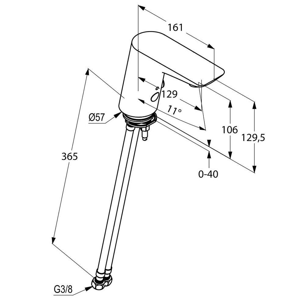 Kludi Ameo Sensor Basin Mixer