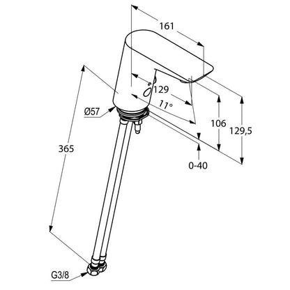 Kludi Ameo Sensor Basin Mixer