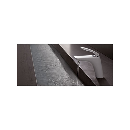 White Sink Faucet Kludi Balance Without Drain