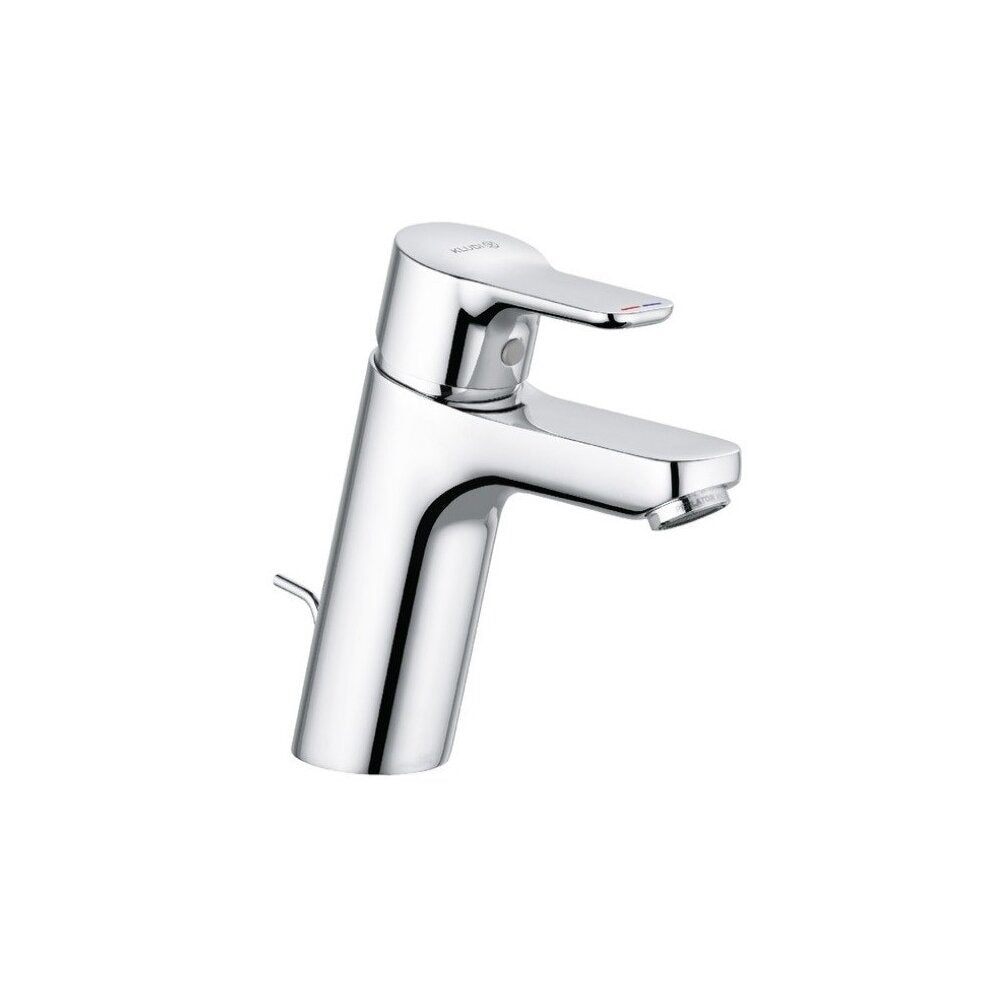 Kludi Pure&Easy 100 Basin Mixer with Metal Pop-Up Waste