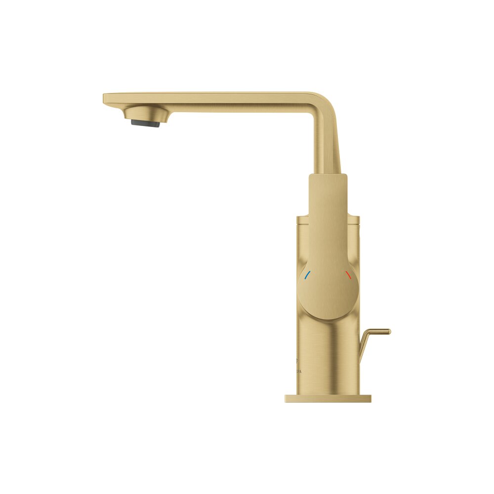 Златна батерия за умивалник с единично управление Grohe Allure