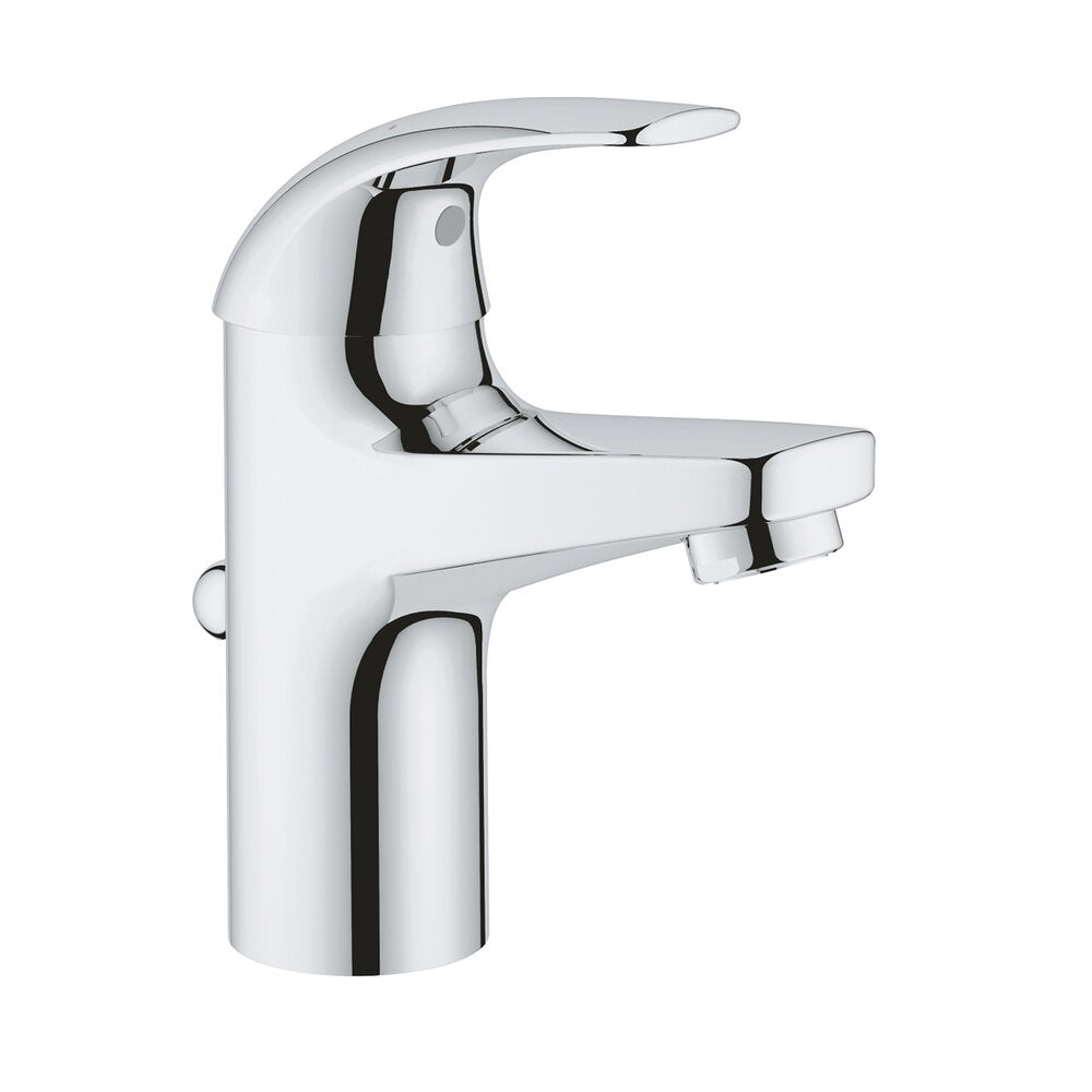 Смесител за мивка Grohe Baucurve хром гланц с вентил
