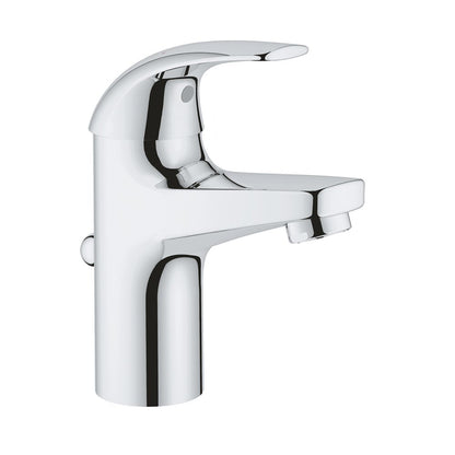 Смесител за мивка Grohe Baucurve хром гланц с вентил