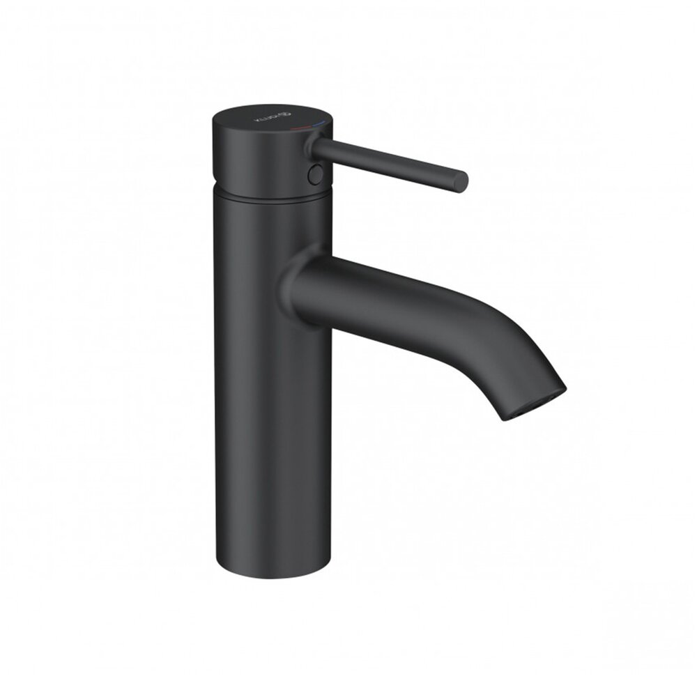 Kludi Bozz 100 Matte Black Single Lever Basin Mixer