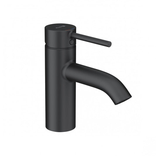 Kludi Bozz 75 Matte Black Single Lever Basin Mixer