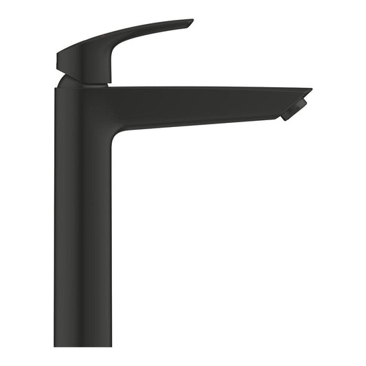 Single-lever basin mixer matte black Grohe Eurosmart New XL