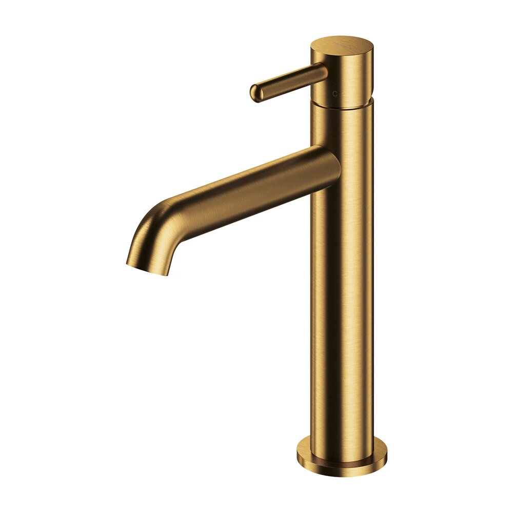 Смесител за мивка с един лост Omnires Y с матово златно покритие