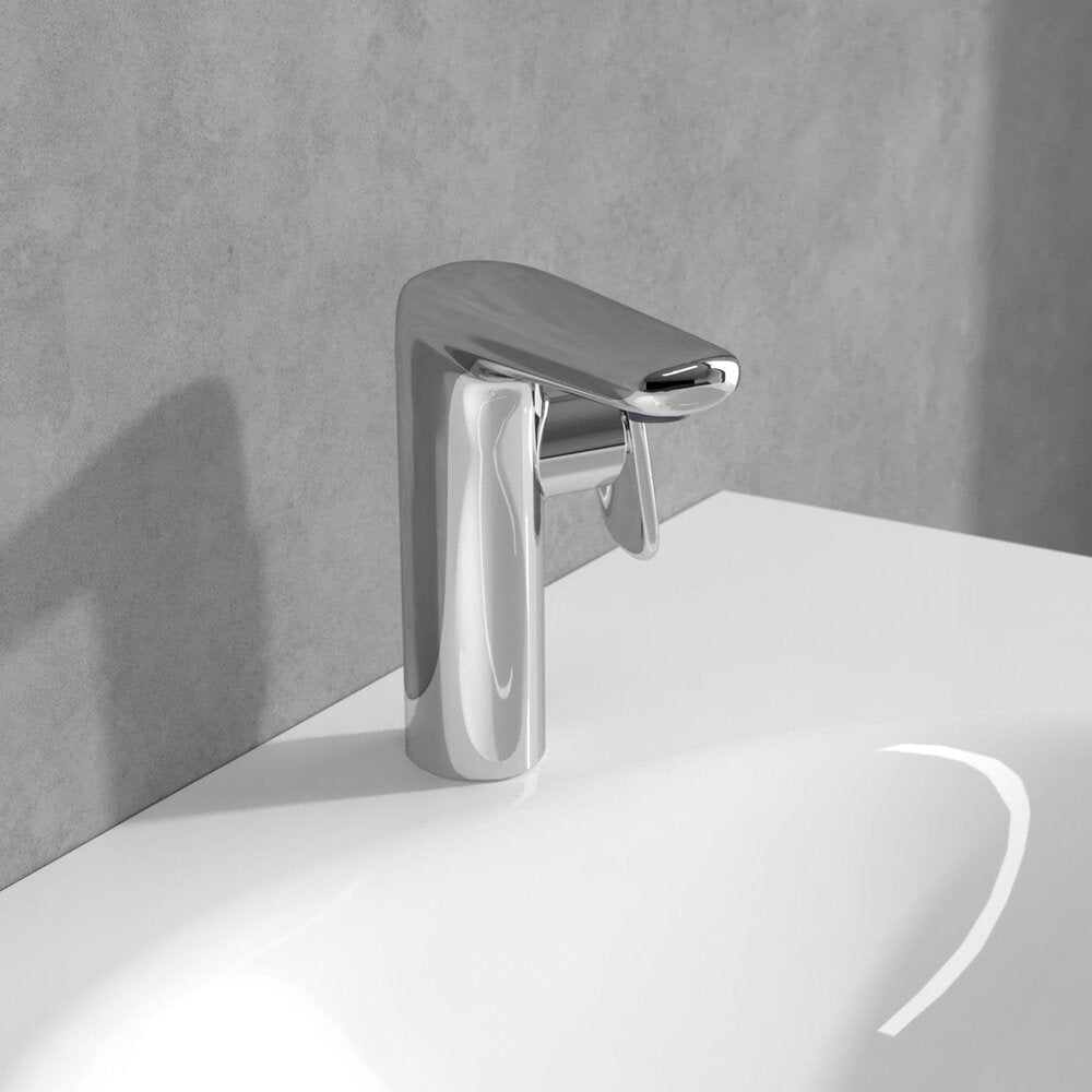 Смесител за мивка с един лост Villeroy&Boch Antao хром гланц с Push-Open вентил