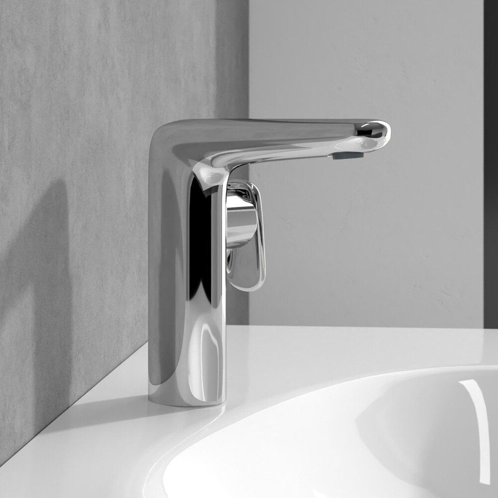 Смесител за мивка с един лост Villeroy&Boch Antao хром гланц с Push-Open вентил