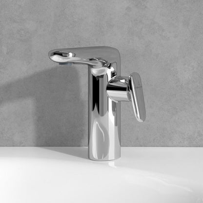 Смесител за мивка с един лост Villeroy&Boch Antao хром гланц с Push-Open вентил