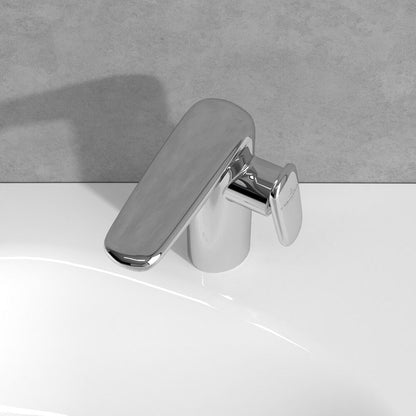 Смесител за мивка с един лост Villeroy&Boch Antao хром гланц с Push-Open вентил