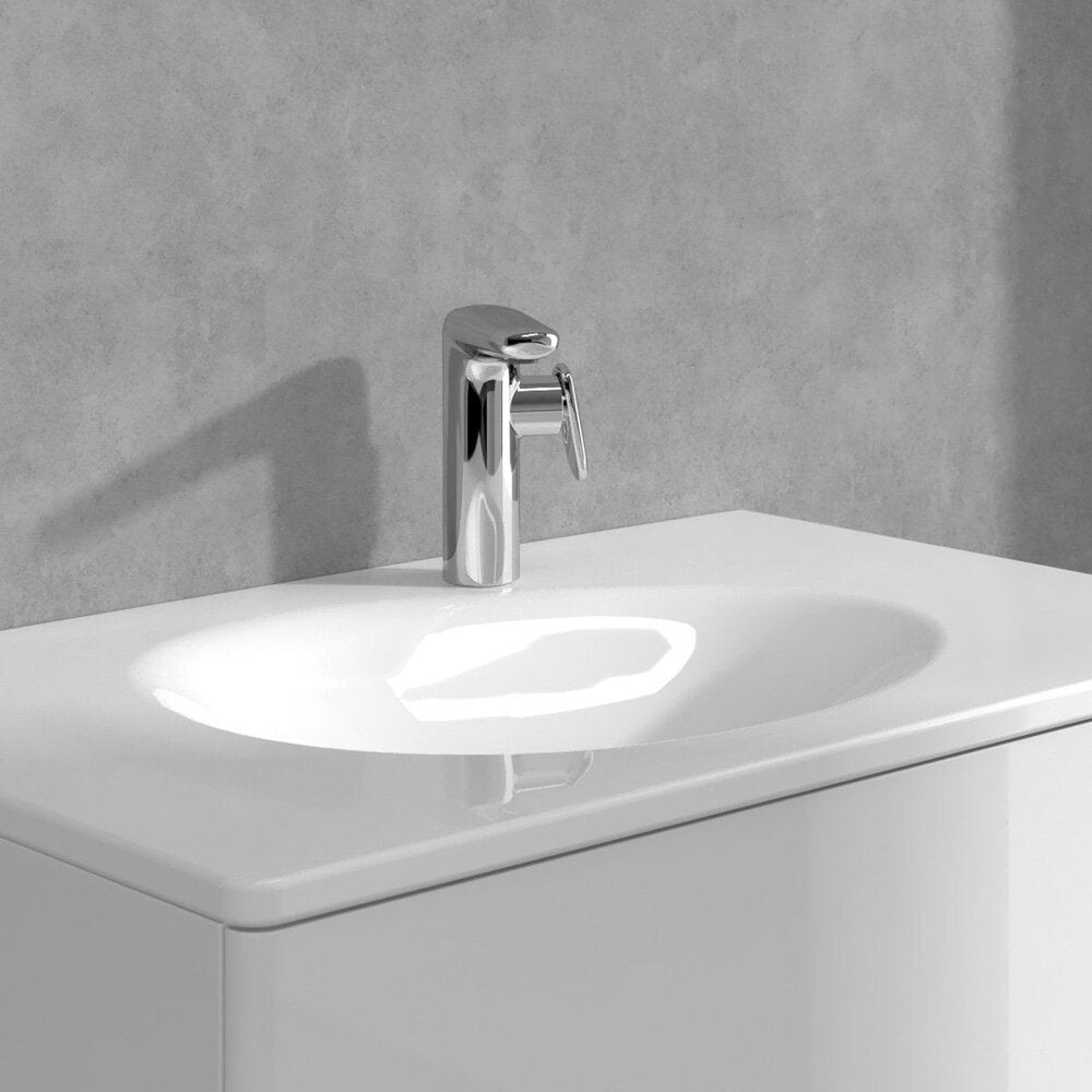 Смесител за мивка с един лост Villeroy&Boch Antao хром гланц с Push-Open вентил