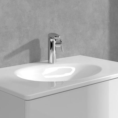 Смесител за мивка с един лост Villeroy&Boch Antao хром гланц с Push-Open вентил