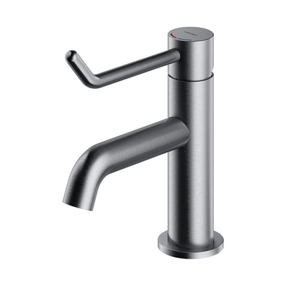 Смесител за мивка Omnires Y с едно управление, завършек brushed nickel