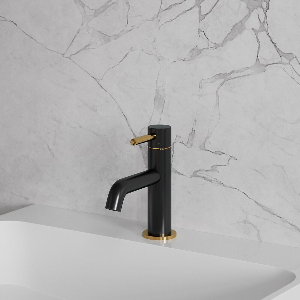 Basin Mixer Omnires Y Black/Gold