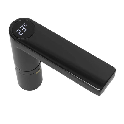 Rea Amar LCD Matte Black Basin Mixer