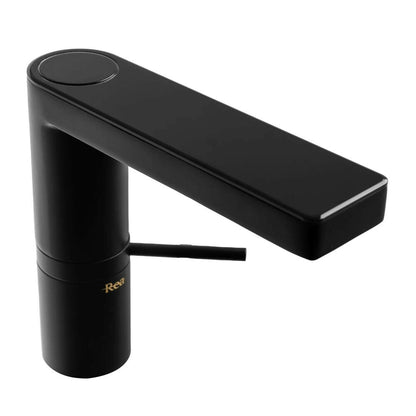 Rea Amar LCD Matte Black Basin Mixer