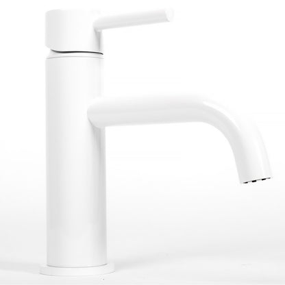 Rea Lungo Single-Handle Sink Faucet White