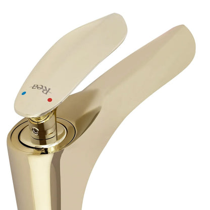 Rea Orbit Glossy Gold Faucet