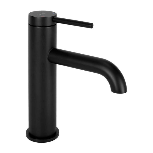 Rea Spot Matte Black Basin Mixer
