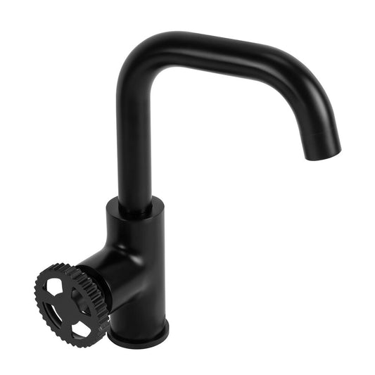 Rea Vertigo Matte Black Basin Mixer
