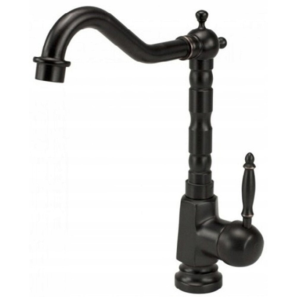 Rea Bona Matte Black Retro Basin Mixer