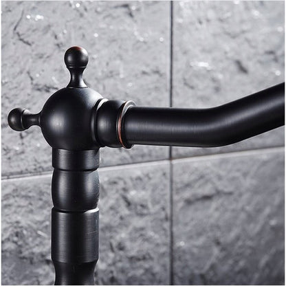 Rea Bona Matte Black Retro Basin Mixer