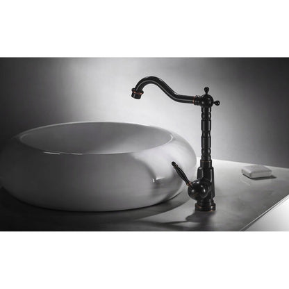 Rea Bona Matte Black Retro Basin Mixer