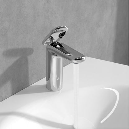 Смесител за мивка Villeroy&Boch Antao с един лост хром гланц с Push-Open вентил
